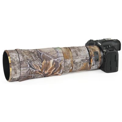 CHASING BIRDS Lens Camouflage Waterproof Coat for Canon RF 100-400mm F5.6-8 is USM Rainproof Lens Protective Cover Version IV (Forest Camouflage, with Extender RF 2X)