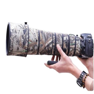 CHASING BIRDS Lens Camouflage Waterproof Coat for Nikon AF-S 180-400mm F4 E TC1.4 FL ED VR Rainproof Lens Protective Cover (Reed Camouflage)