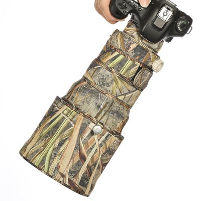 CHASING BIRDS Lens Camouflage Waterproof Coat for Canon EF 300mm F2.8 L is II USM Rainproof Lens Protective Cover (Reed Camouflage)