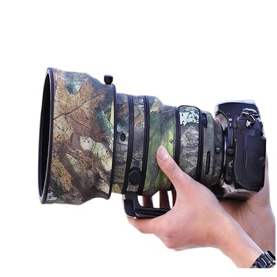 CHASING BIRDS Lens Camouflage Waterproof Coat for Nikon AF-S 200mm f/2G ED VR II Rainproof Lens Protective Cover (Green Leaf Camouflage, with 2.0X TC (TC-20E II))