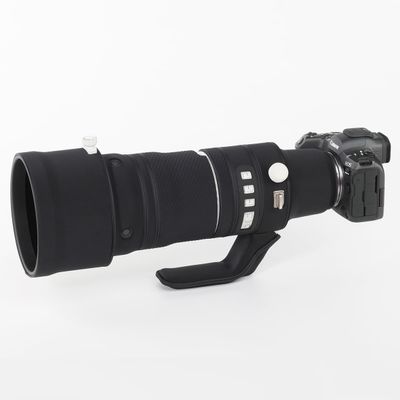CHASING BIRDS Lens Camouflage Waterproof Coat for Canon RF 100-300mm F2.8 L is USM Rainproof Lens Protective Cover Version IV (Classic Black, with Extender RF 1.4X & 2X)