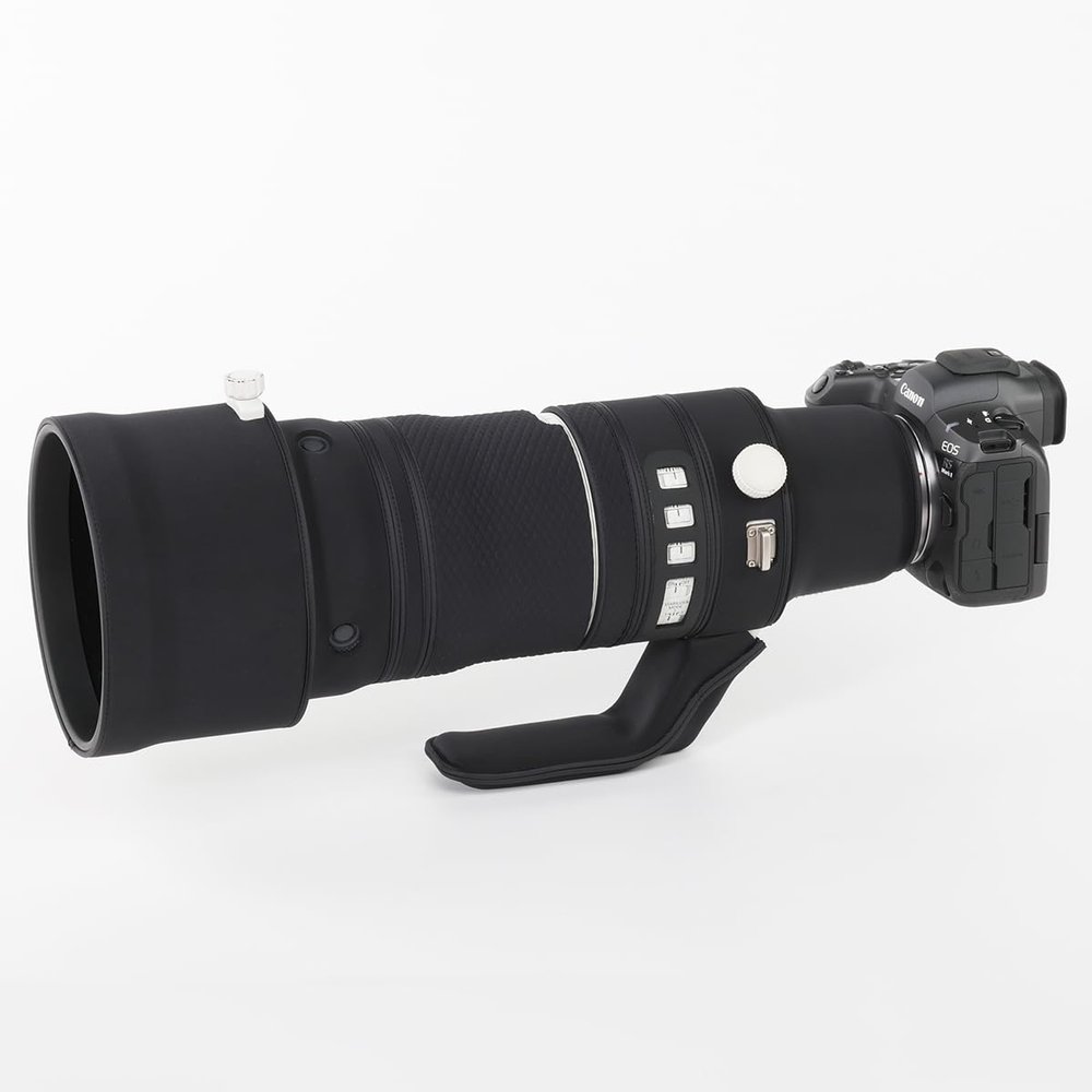CHASING BIRDS Lens Camouflage Waterproof Coat for Canon RF 100-300mm F2.8 L is USM Rainproof Lens Protective Cover Version IV (Classic Black, with Extender RF 1.4X & 2X)