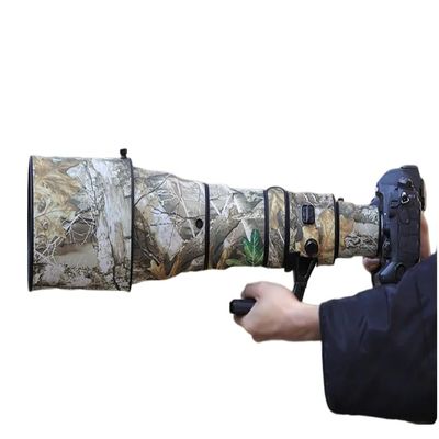 CHASING BIRDS Lens Camouflage Waterproof Coat for Nikon AF-S 800mm F5.6 E FL ED VR Rainproof Lens Protective Cover (Yellow Tree Camouflage, with 1.4X TC (TC-14E III))