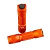 SKILHUNT E2A Mini EDC Pocket Keychain Flashlight, Super Bright, Waterproof Torch for Camping, Hiking, Emergency (Orange, Cool White BL-110C) view 1