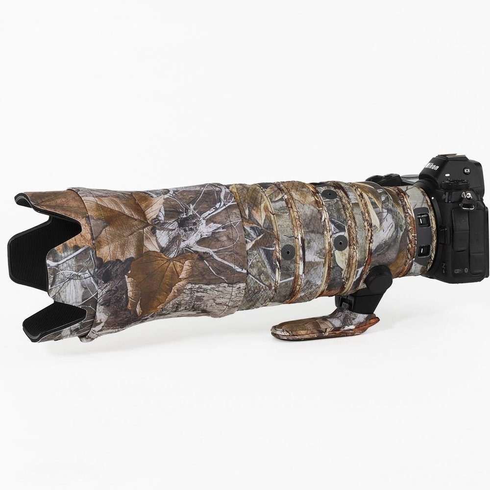 CHASING BIRDS Lens Camouflage Waterproof Coat for Nikon Z 100-400mm f/4.5-5.6 VR S Rainproof Lens Protective Cover Version IV (Forest Camouflage, with 2.0X TC)