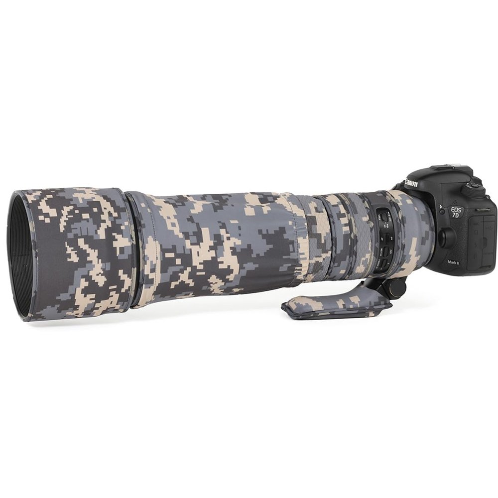 CHASING BIRDS Lens Camouflage Waterproof Coat for TAMRON SP 150-600mm F5-6.3 Di VC USD A011 Rainproof Lens Protective Cover Version IV (Digital Camouflage)