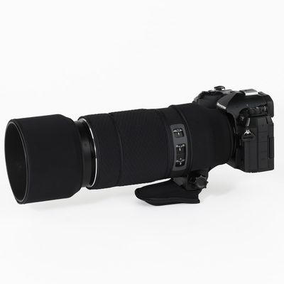 CHASING BIRDS Lens Camouflage Waterproof Coat for Olympus 40-150mm F2.8 PRO Rainproof Lens Protective Cover Version IV (Classic Black, with 1.4X and 2.0X TC)