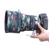 CHASING BIRDS Lens Camouflage Waterproof Coat for Canon EF 200mm F2 L is USM Rainproof Lens Protective Cover (Military Green Camouflage, with Extender EF 1.4X III) view 1