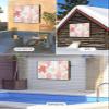 FALABON88 Outdoor TV Cover 55 Inch, Weatherproof Waterproof Coral Starfish Outside TV Covers with Zipper Flap, Summer Ocean 600D TV Enclosure Protector for Outside Flat Screen TV view 4