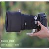 CHASING BIRDS Lens Camouflage Waterproof Coat for Canon EF 200mm F2 L is USM Rainproof Lens Protective Cover (Classic Black, with Extender EF 2.0X III) view 2