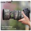 CHASING BIRDS Lens Camouflage Waterproof Coat for Canon EF 70-300mm F4-5.6 L is USM Rainproof Lens Protective Cover (Pine Camouflage, with Extender EF 1.4X II) view 2