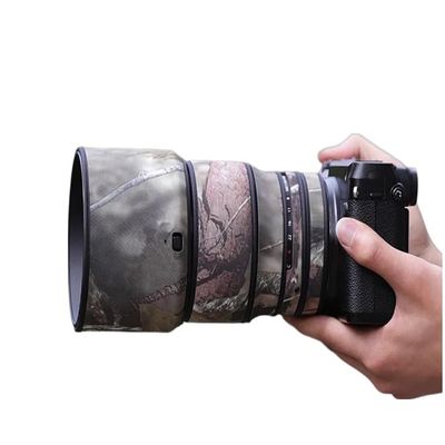 CHASING BIRDS Lens Camouflage Waterproof Coat for FUJIFILM GF 110mm F2 R LM WR Rainproof Lens Protective Cover (Pine Camouflage)