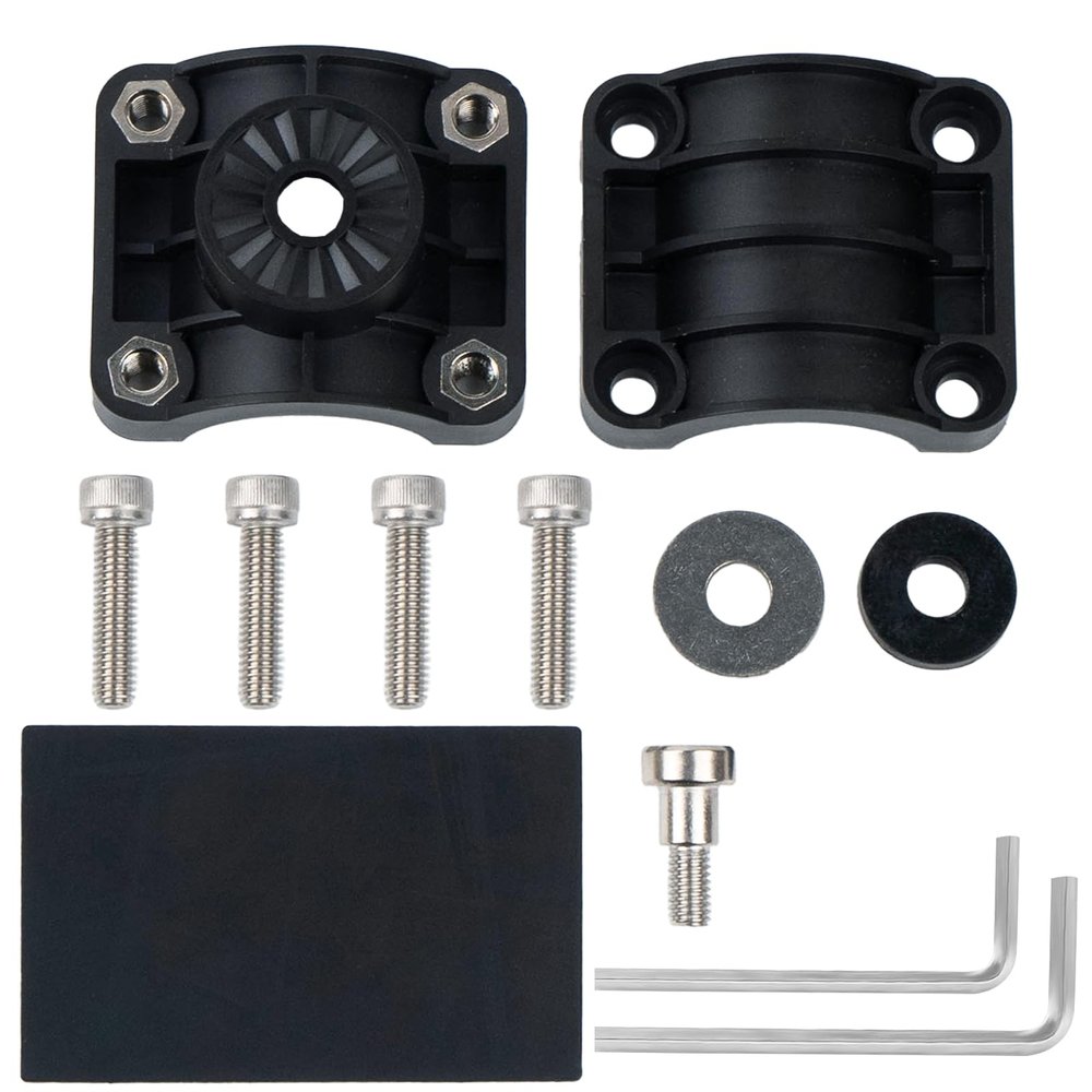 0 Degree Livescope LVS32 Transducer Pole Mount Kit for Panoptix LVS32 Transducer, Trolling Motor Shaft Mount for Panoptix LiveScope System/Ice Fishing Bundle 010-12676-15 0101267615