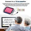 Handheld Digital Video Magnifier, 2-32X Magnification TV Connection Electronic Video Magnifier Clear Screen for Far Near Vision for Seniors (UK Plug) view 4