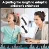 TJZXGUI Bulk Headphones for Classroom Students 30 Pack Class Set Headphones for School Students Library Teen and Adult 3.5mm Jack (Black) view 3