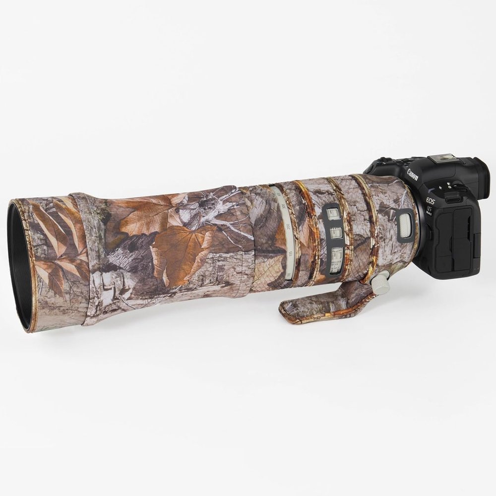 CHASING BIRDS Lens Camouflage Waterproof Coat for Canon EF 100-400mm F4.5-5.6 L is II USM Rainproof Lens Protective Cover Version IV (Forest, with Extender EF 2.0X III)
