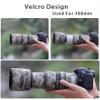 CHASING BIRDS Lens Camouflage Waterproof Coat for Canon EF 70-300mm F4-5.6 L is USM Rainproof Lens Protective Cover (Green Leaf Camouflage, with Extender EF 2.0X II) view 4