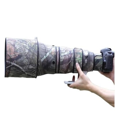 CHASING BIRDS Lens Camouflage Waterproof Coat for Canon EF 600mm F4 L is III USM Rainproof Lens Protective Cover (Pine Camouflage, with Extender EF 2.0X II)