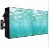 FALABON88 Outdoor TV Cover 65 Inch, Weatherproof Waterproof Summer Watercolor Sea Outside TV Covers with Zipper Flap, Green Ocean 600D TV Enclosure Protector for Outside Flat Screen TV view 1