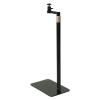 Projector Floor Stand, Height Adjustable 27.56 to 47.24 inch Carbon Steel Hide Against Wall Mount Bracket Shelf, for Camera Gimbal Mobile Phone view 1
