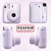 Fujifilm Instax Mini 12 Instant Camera Bundle with Fujifilm Instax Mini Instant Film Value Pack (60 Sheets) with Accessories Including Protective Case, Strap, Photo Album (Lilac Purple) view 3