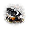 Set 3PCS - Fourth Wing Sticker Dragon Read Books Bookish Fourth Wings Sticker Dragons Die-Cut Waterproof Vinyl Sticker for Hard Hat Laptop Water Bottle Phone Case Car Decal Birthday Gift (3 Inches) view 1