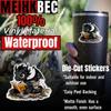 Set 3PCS - Fourth Wing Sticker Dragon Read Books Bookish Fourth Wings Sticker Dragons Die-Cut Waterproof Vinyl Sticker for Hard Hat Laptop Water Bottle Phone Case Car Decal Birthday Gift (3 Inches) view 3
