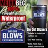 Set 3PCS - This Job Blows Sticker It Never Starts Improving Stickers Hard Hat Sticker Die-Cut Waterproof Vinyl Sticker for Hard Hat Laptop Water Bottle Phone Case Car Decal Birthday Gift (3 Inches) view 3