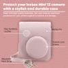 Fujifilm Instax Mini 12 Instant Camera Bundle with Fujifilm Instax Mini Instant Film Value Pack (60 Sheets) with Accessories Including Protective Case, Strap, Photo Album (Blosssom Pink) view 4