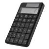 Zerone 2.4G USB 2 in 1 29 Keys Numeric Keypad Keyboard Calculator with LCD Display, Small Size, Compact and Lightweight, for Office view 3