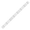 UFDIPLMY 6 PCS/Set 8LED LED Compatible with Backlight Strip UF64_UHD_A HC430DGN-SLNX1 43UF6409 43UF6400 43UF640V 43UF6407 43UH610V 43UH619V view 1