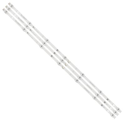 UFDIPLMY 3pcs/Kit LED H43B7100 H43B7100UK H43BE7000 43A6101EE HD425V1F71-T0K1 HL43J802 SVH425A05 HD425V1U51-T0L1 JL.D42571330-003FS-M-V01