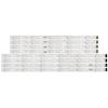 UFDIPLMY LED Backlight Strip 11 Lamp Compatible with Haier 39'' TV LED39D11-ZC14-01 02 03 04 (B) (C) 39DU3000 LE39M600F LE39PUV3 LE39PW3 V390HJ1-P02 view 1