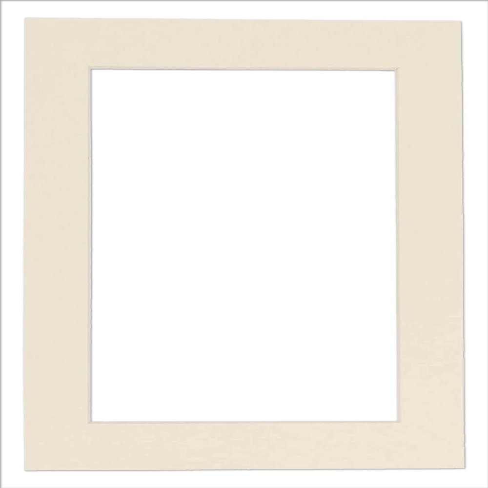 Poster Palooza 8x10 Mat for 11x14 Frame - Precut Mat Board Acid-Free Textured Cream 8x10 Photo Matte for a 11x14 Picture Frame, for Family Photos, Show Kits, Art, Picture Framing, Pack of 1 Mat
