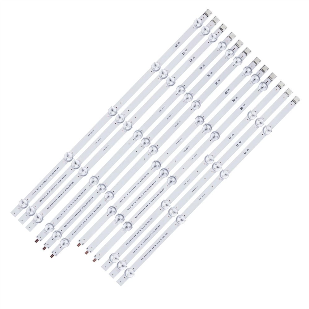 UFDIPLMY LED Strips Compatible with LG 47 TV 47LN5400 47ln575s 47LN613S 47LN613V 47LN6130 47LN6138 47LA620S 47LA6208 47 ROW2.1 REV 0.7 1 L2 Type, 1set 12pcs