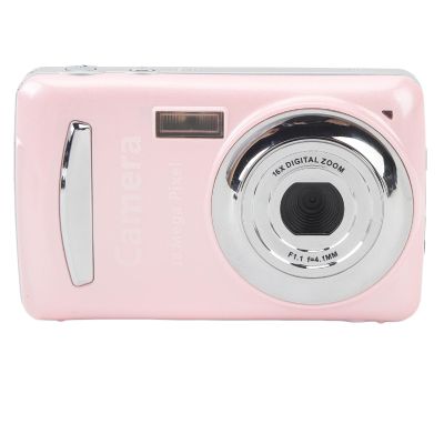 EBTOOLS Digital Camera, 2.4In 1080P Kids Camera, 16X Zoom Anti Shake, 16MP Compact Portable Small Point Shoot Camera, Video Vlogging Camera, for Student Children Teens Girl Boy ()