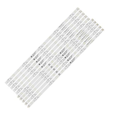 UFDIPLMY LED Backlight Strip 10 Lamp Compatible with Philips 55"" TV 55pus7304 55pus6704 55PUS7394 55PUS7504 LB-GM3030-GJ0D22555X10AN22-R-1-H L T, 1set 10pcs