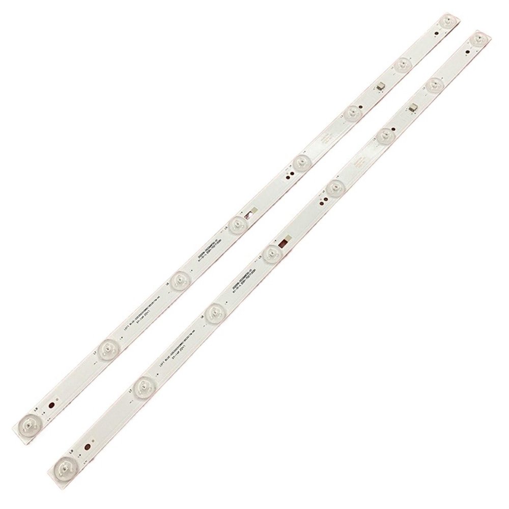 UFDIPLMY 2pcs/Set 8LED LED Backllight Bar Compatible with Storm 32X3 32R4 32K6 M00601066 202006-DS32M6A00 202005-DS32M6F00-01 (Color : 2 PCS for 1 TV)