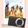 Digital Camera, 4K HD 1080P Kids Camera, 50MP Compact Portable Small Point Shoot Camera, 16X Zoom Anti Shake Vlogging Camera, for Student Children Teens view 3