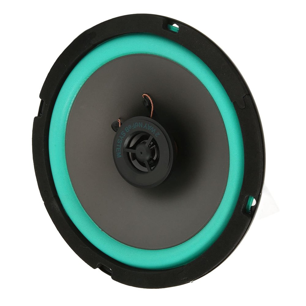 Diyeeni Car Coaxial Speaker, 6.5in 160 Watt 4 Ohm Audio Midrange Loudspeaker, 2 Way Car Stereo Sound System, with 93 Sensitivity, Clear Sound