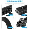 Video Action Stabilizing Handle Grip, Professional C Shape Video Stabilizers with 3cold Shoe, 1/4in Slidable Screw Handheld Camera Stabilizer, for SLR Cameras, Family DV Cameras view 4