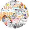 150Pcs Spanish Jesus Christian Stickers, Bible Verse Sticker for Laptop, Waterproof Jesus Scripture Stickers for Water Bottles, Skateboard, Spanish Sticker for Adults view 2