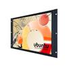 iChawk 18.5" inch Monitor Display with 1920x1080p Widescreen Four-Wire Resistive Touch Screen Compatible Linux Ubuntu Raspbian Debian OS Support Desktop Open Frame Embedded Wall-Mounted, K185MT-972RL view 2