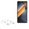 BoxWave Stand and Mount Compatible with Tecno Pova 6 Pro - Pocket Aluminum Stand 3-in-1, Portable Multi Angle Viewing Riser - Metallic Silver view 1