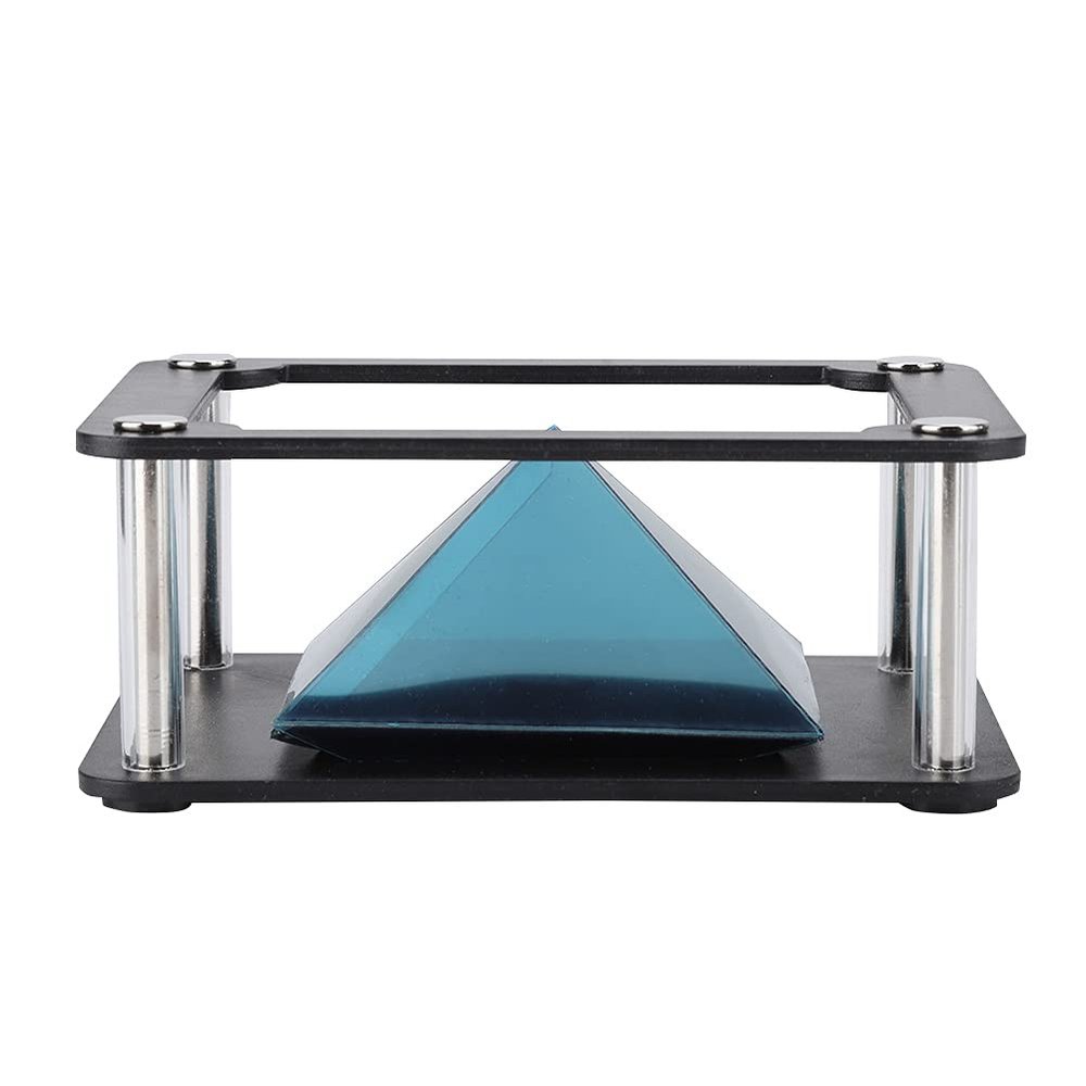 Smartphone Hologram Projector, 3D Holographic Display Stand 3.5-6inch Mobile Phone Hologram Projector Bracket (Cylindrical )