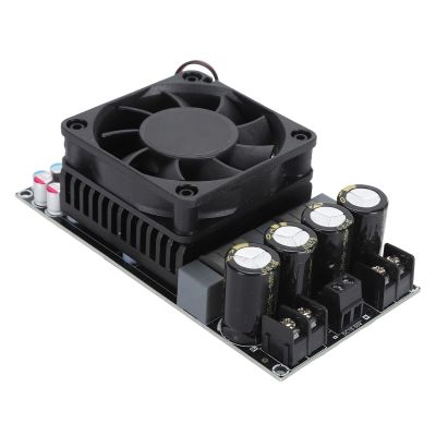 ZK3002 Digital Power Amplifier Board, TPA3255 Chip 300W x 2 Dual Channel 600W Mono Audio AMP Board with Heat Sink, DC18-50V,for Home Passive Speakers DIY