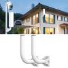 2Pcs Bridge Bracket Mount Weather Proof Universal 150 Adjustable Stainless Steel J Pole Mount Accessory view 3