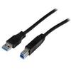 212 Main 1m Certified SuperSpeed USB 3.0 A to B Cable Male to Male, Black view 1