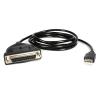 USB to Parallel Adapter DB25 view 1