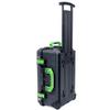 Black Pelican 1510 Carry-on Case. Comes with Pluck Foam & Lime Green Handles & Latches. view 1